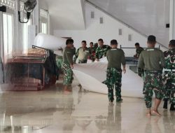 Kodim 1013/Mtw Karya Bakti Bersihkan Masjid dan Mushola