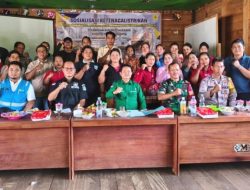 Tekankan Keselamatan, Pemkab Mura Bersama PLN Puruk Cahu Gelar Sosialisasi Kelistrikan di Barito Tuhup Raya