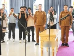 Bupati Heriyus Harapkan Direktur Perumda Danum Pamolum Ciptakan Terobosan Layanan Publik