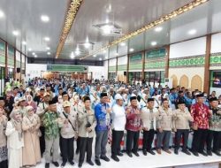 Lepas Jemaah Haji di Embarkasi Banjarmasin, Pemkab Mura Kawal Keberangkatan Kloter 4